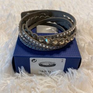 Swarovski pulse wrap bracelet